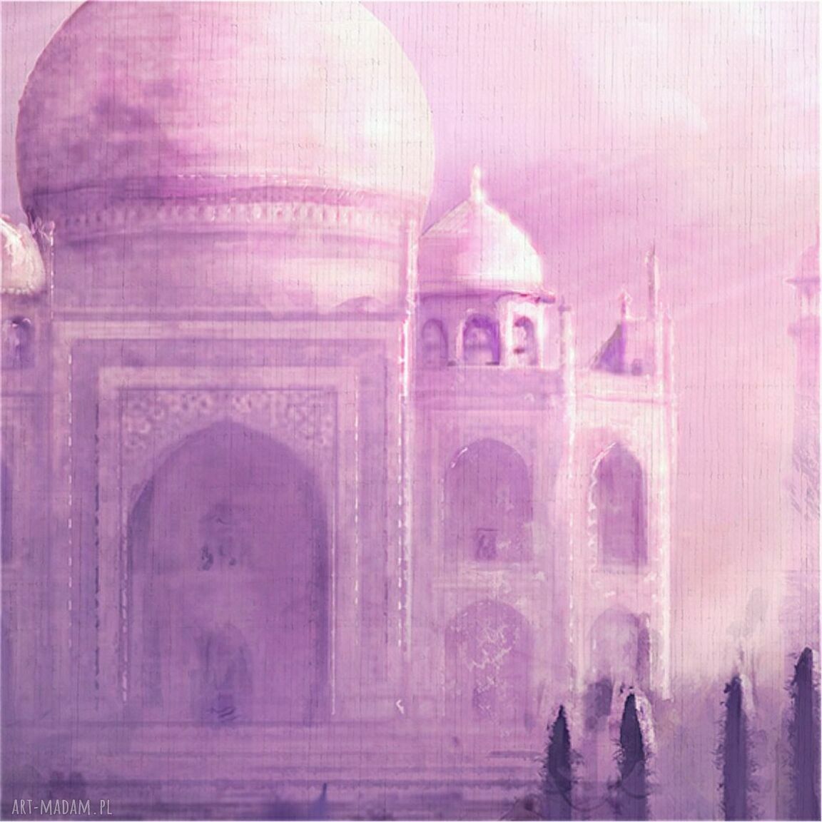 Obraz Taj Mahal na płótnie 75x38 cm - indyjski, orientalny klimat