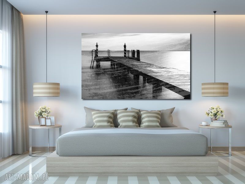 Obraz XXL POMOST 2 120x70 cm - design na płótnie Canvas