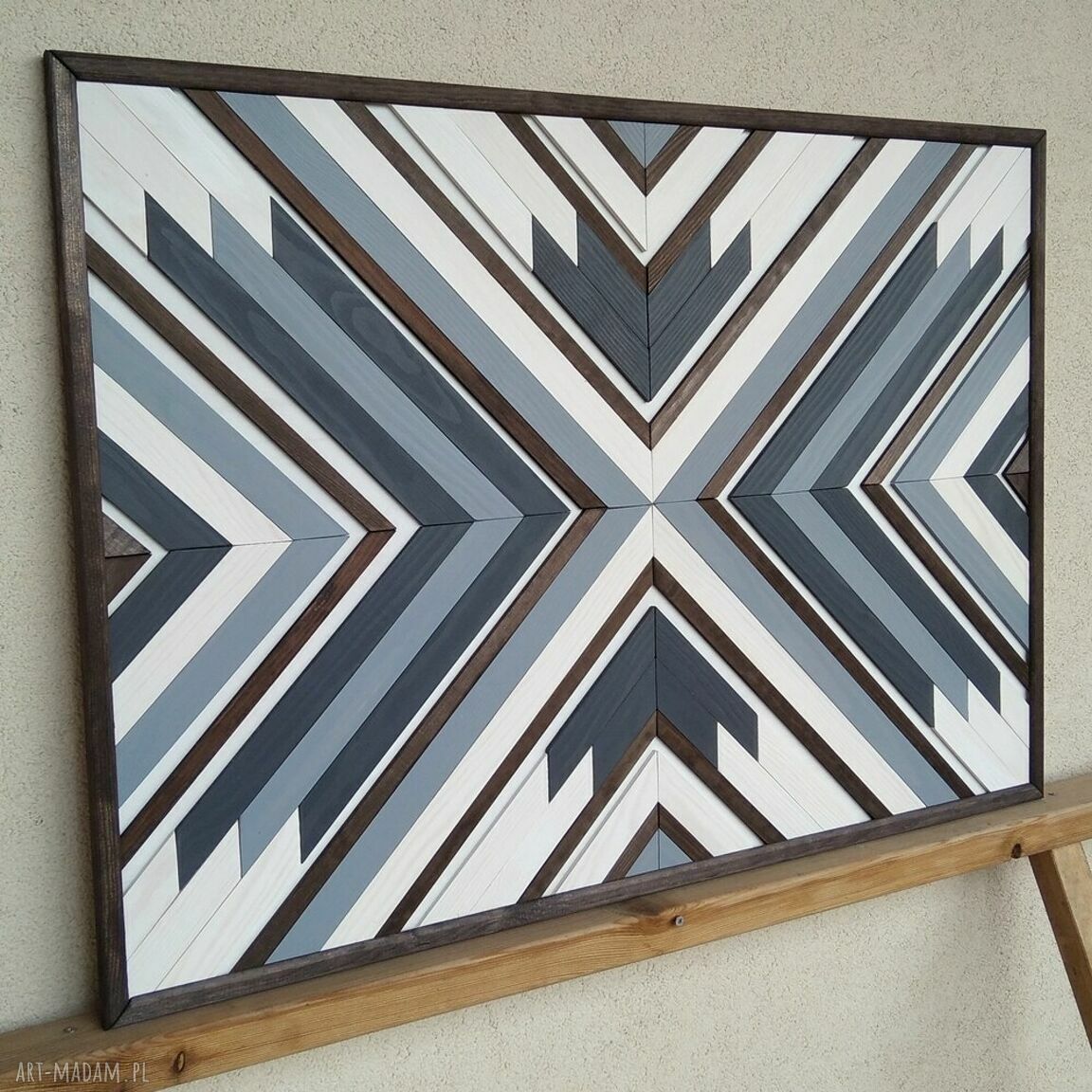 Obraz z drewna „Arizona” - dekoracja ścienna 90x64 cm