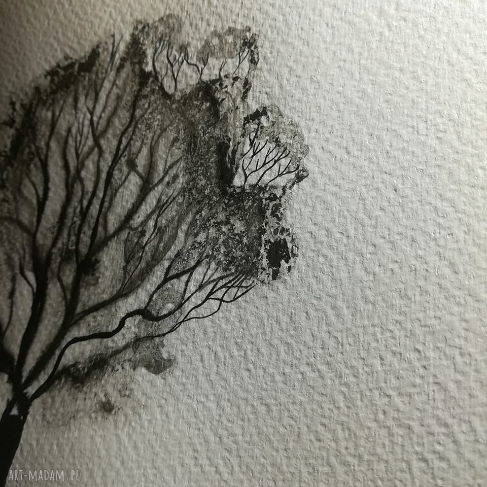 Zestaw 3 grafik A4 „Body Flowers” czarny tusz na papierze akwarelowym (wyprzedane)