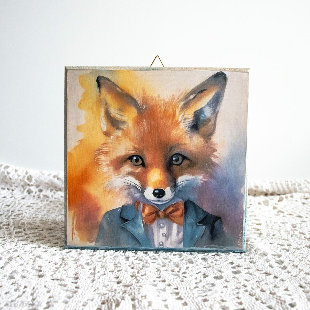 Obrazek kwadratowy - Portret Pana Liska