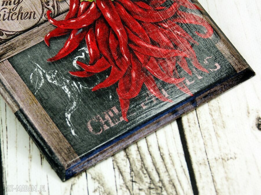Obrazek Red Chilli do kuchni - papryczka chilli 15x15 cm