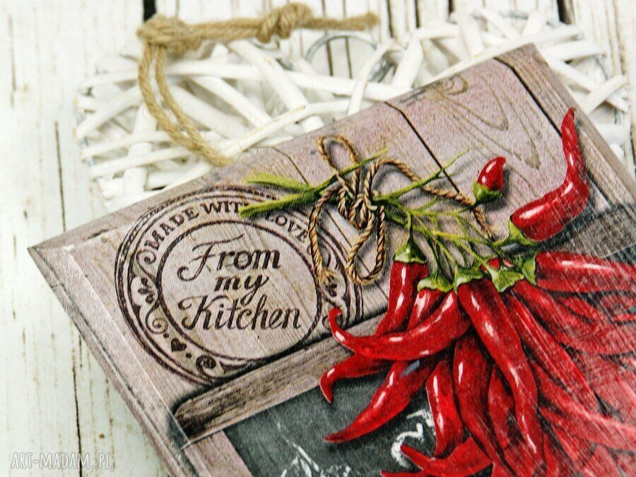 Obrazek Red Chilli do kuchni - papryczka chilli 15x15 cm