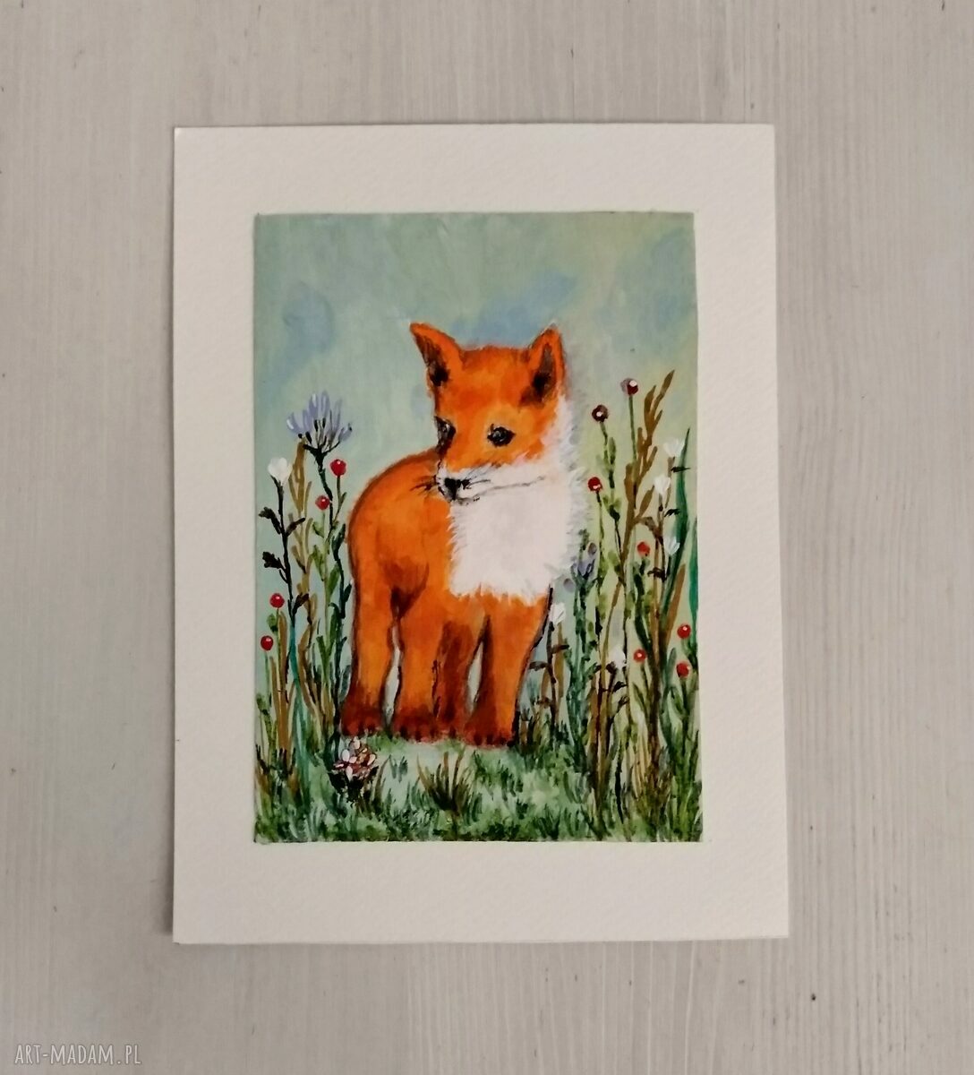 Obrazek w typie ilustracji - lisek Lhotse Design