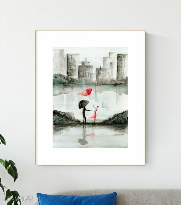 Grafika do salonu 30x40 - dekoracja na ścianę