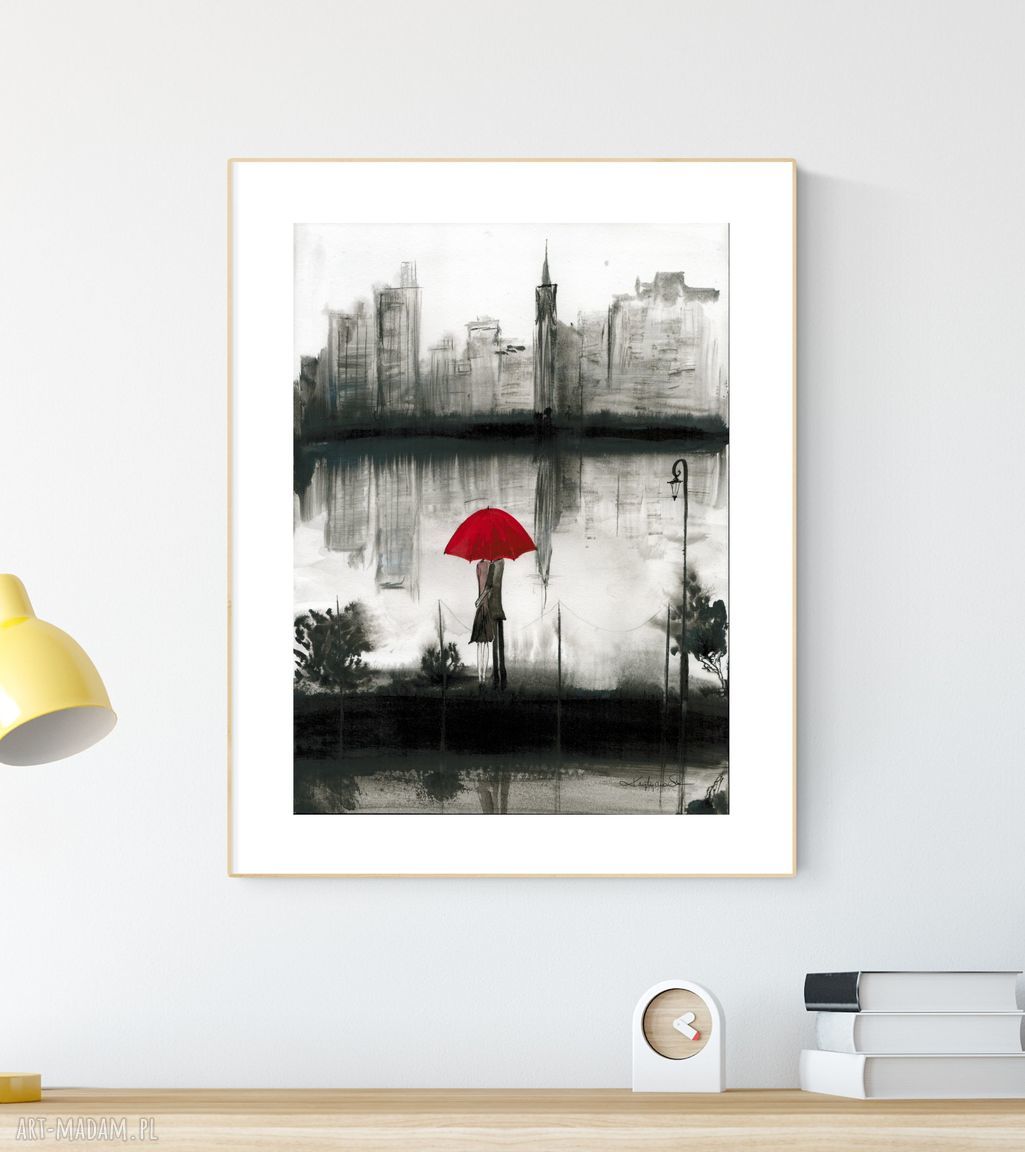 Grafika 30x40 - ręcznie wykonana na prezent