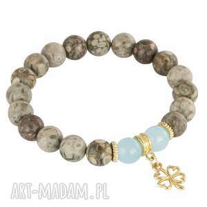 lavoga ocean jasper & jade with clover