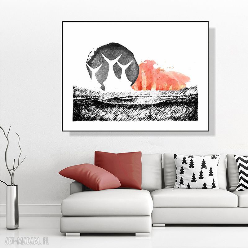 Ocean Traw... - art print A4 w stylu kolażu (Parallel World)