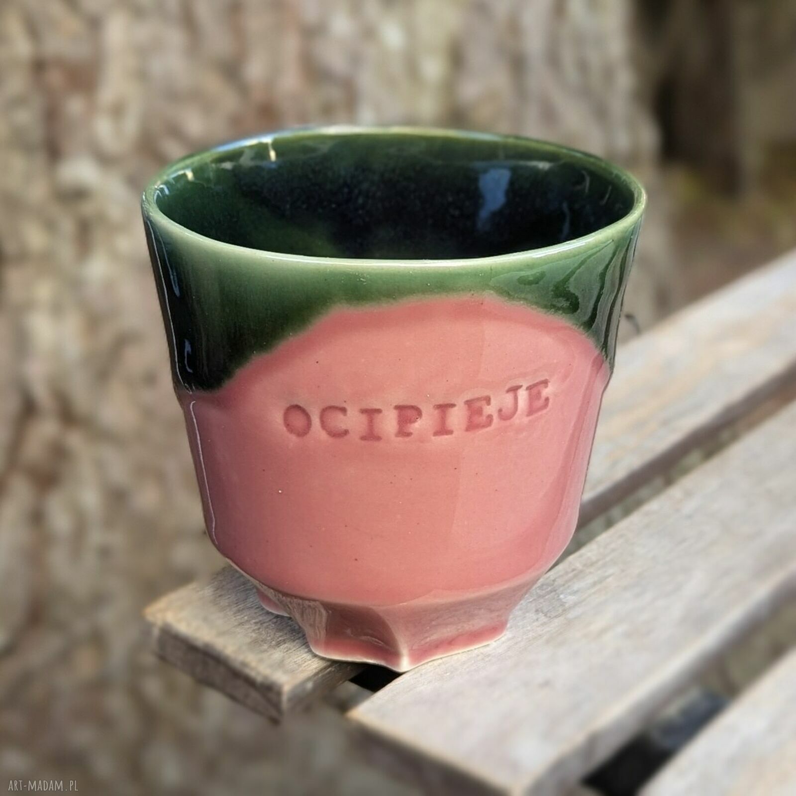 OCIPIEJE - czarka ceramiczna MONIfaktura