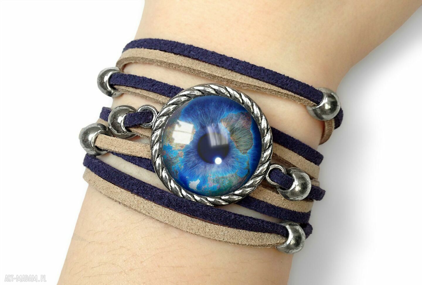 Bransoletka Źrenica oko ziemia planeta podróżniczki