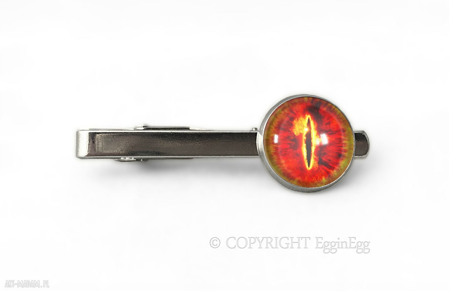 Oko saurona spinka krawata władca pierścieni ręcznie robiona