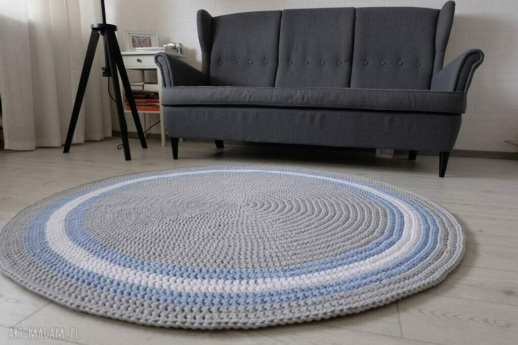 Okrągły dywan "Foggy" o średnicy 150 cm