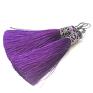 unikalne kolczyki srebro amethyst /boho/ -