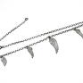 trendy naszyjniki srebro angel /choker/ -