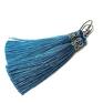 niebieskie oksydowane classic blue /boho/ - kolczyki