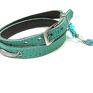 bransoletki srebro pasek angel /sea green/