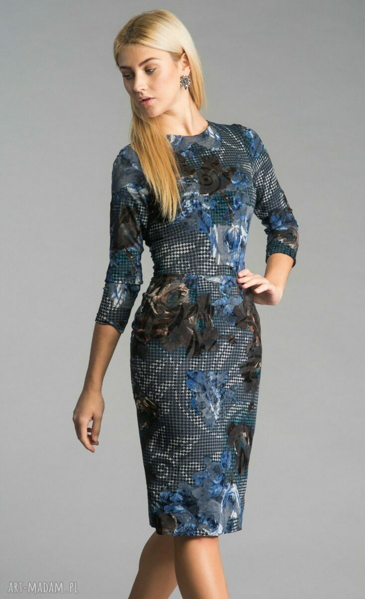 Sukienka GRETA Midi Telimena Handmade