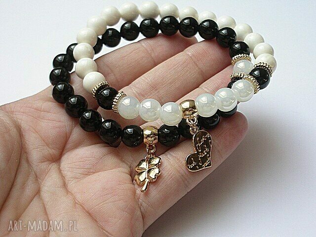 BLACK AND WHITE /09 2014/ DUO HandMade