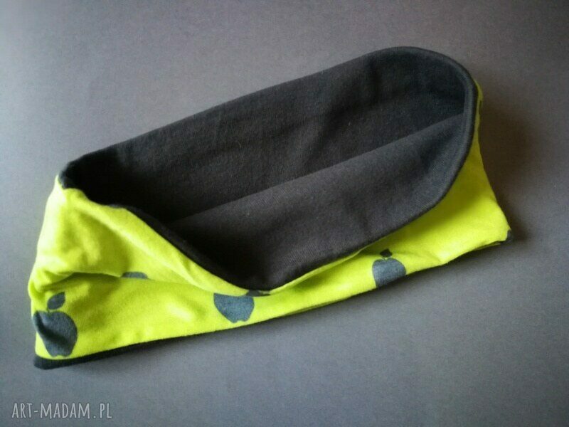 Opaska damska Etno Wiosna z dzianiny - boho do biegania, 59-61 cm