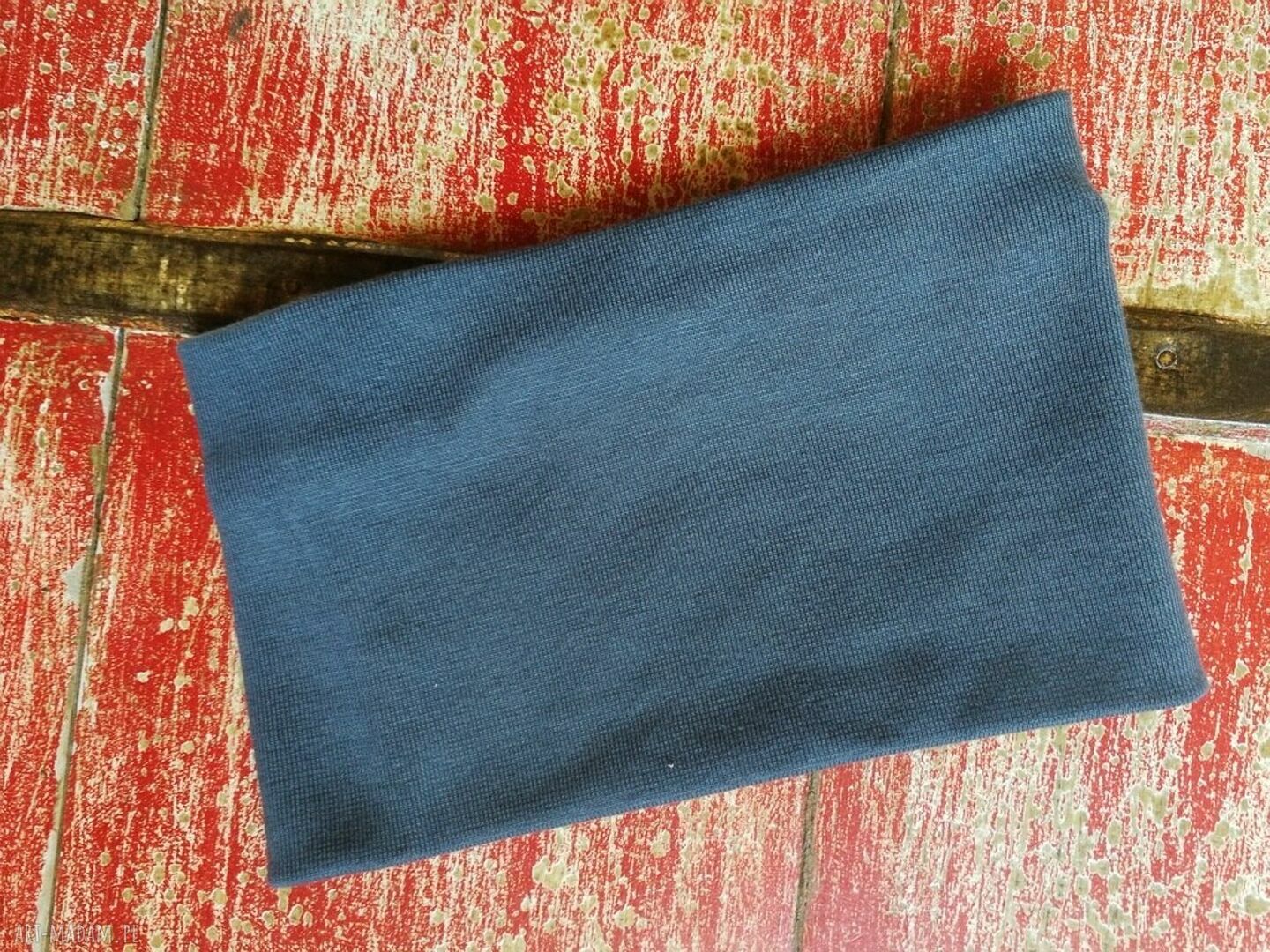 Wiosenna opaska dziecięca unisex na podszewce - miękka i lekko rozciągliwa (obwód 46 cm)