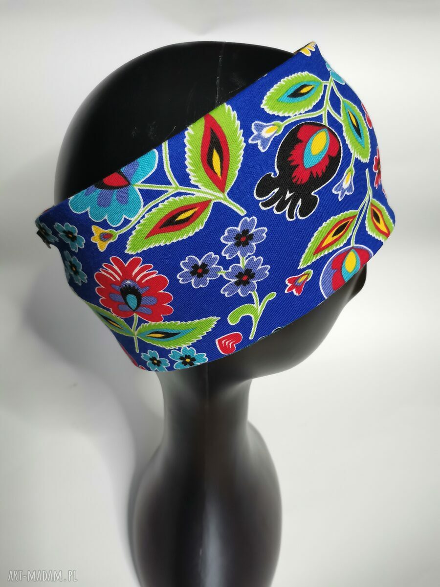 Opaska do jogi Frida Boho z podszewką - miękka i uniwersalna