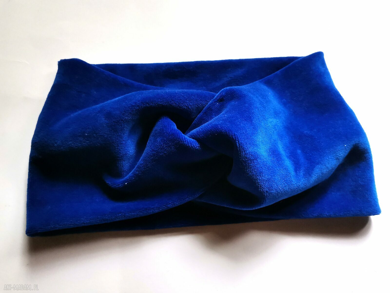 Niebieska opaska turbanowa - rozmiar uniwersalny Box 33