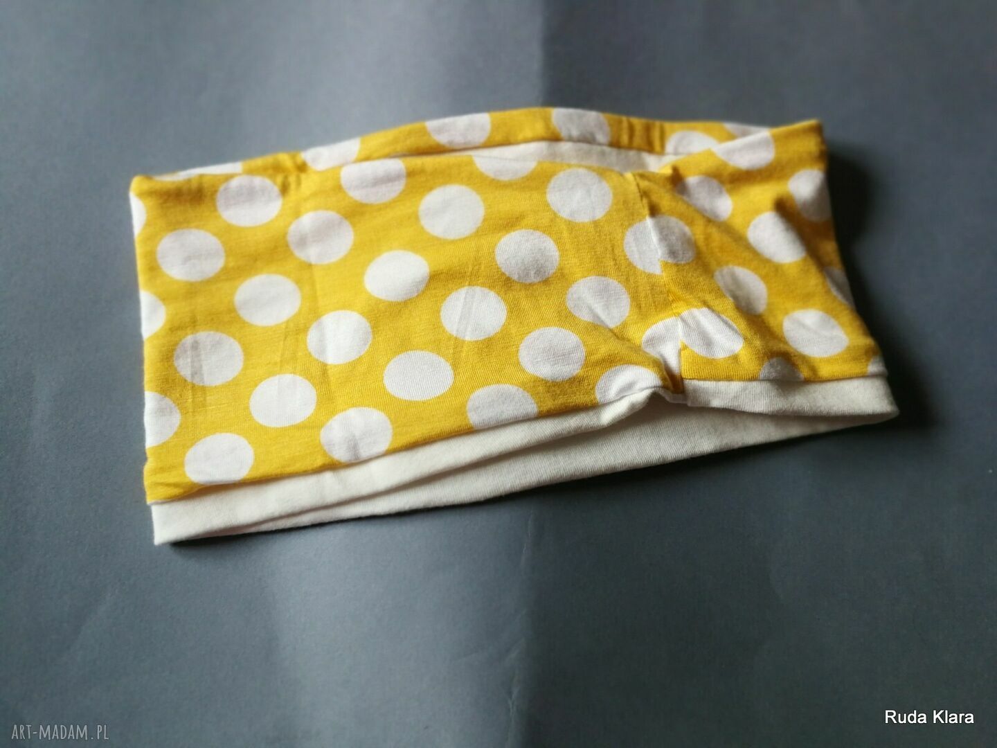 Opaska w kropki - uniwersalna do codziennego noszenia