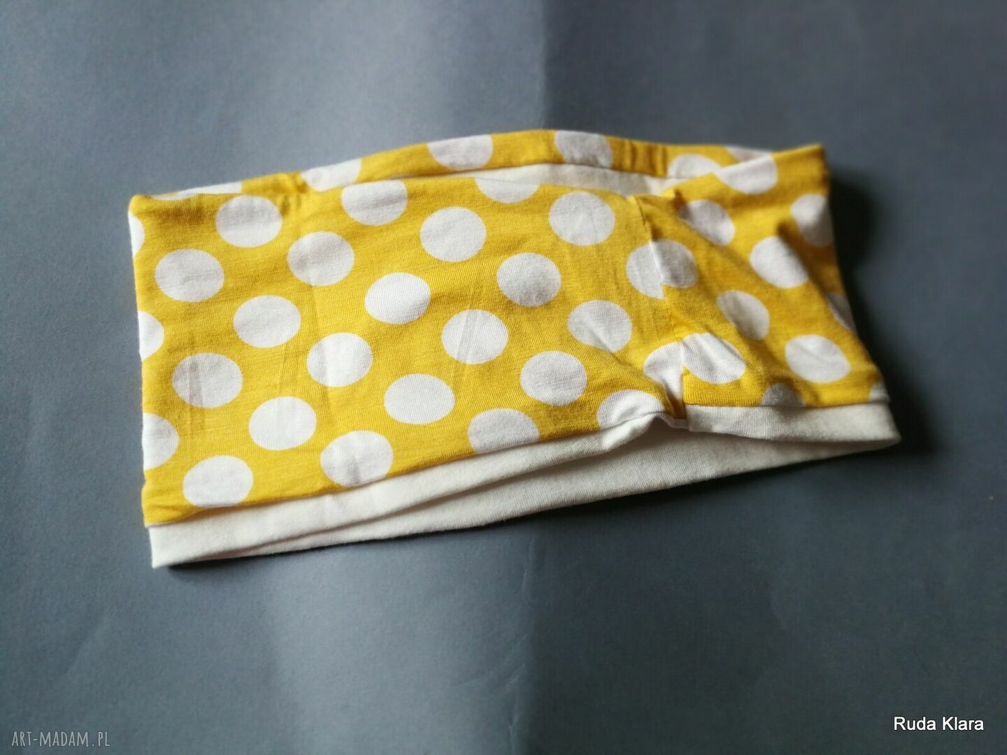 Opaska w kropki - uniwersalna do codziennego noszenia