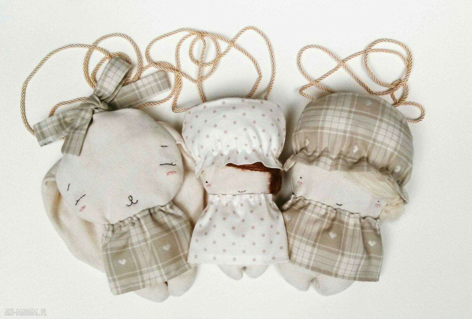 Organiczna torebka dla dziewczynki "Baby girl"