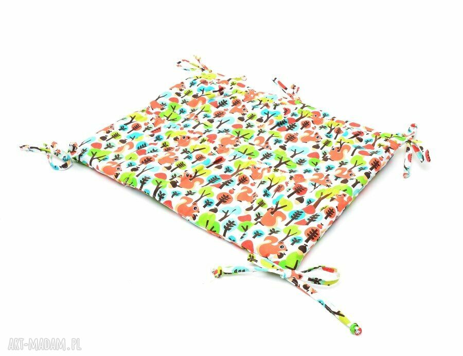 pokoik dziecka: ORGANIZER DO ŁÓŻECZKA wiewiórki handmade