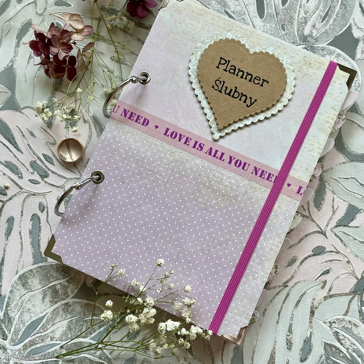 Planer Ślubny notatnik panny młodej planner ślub organizer