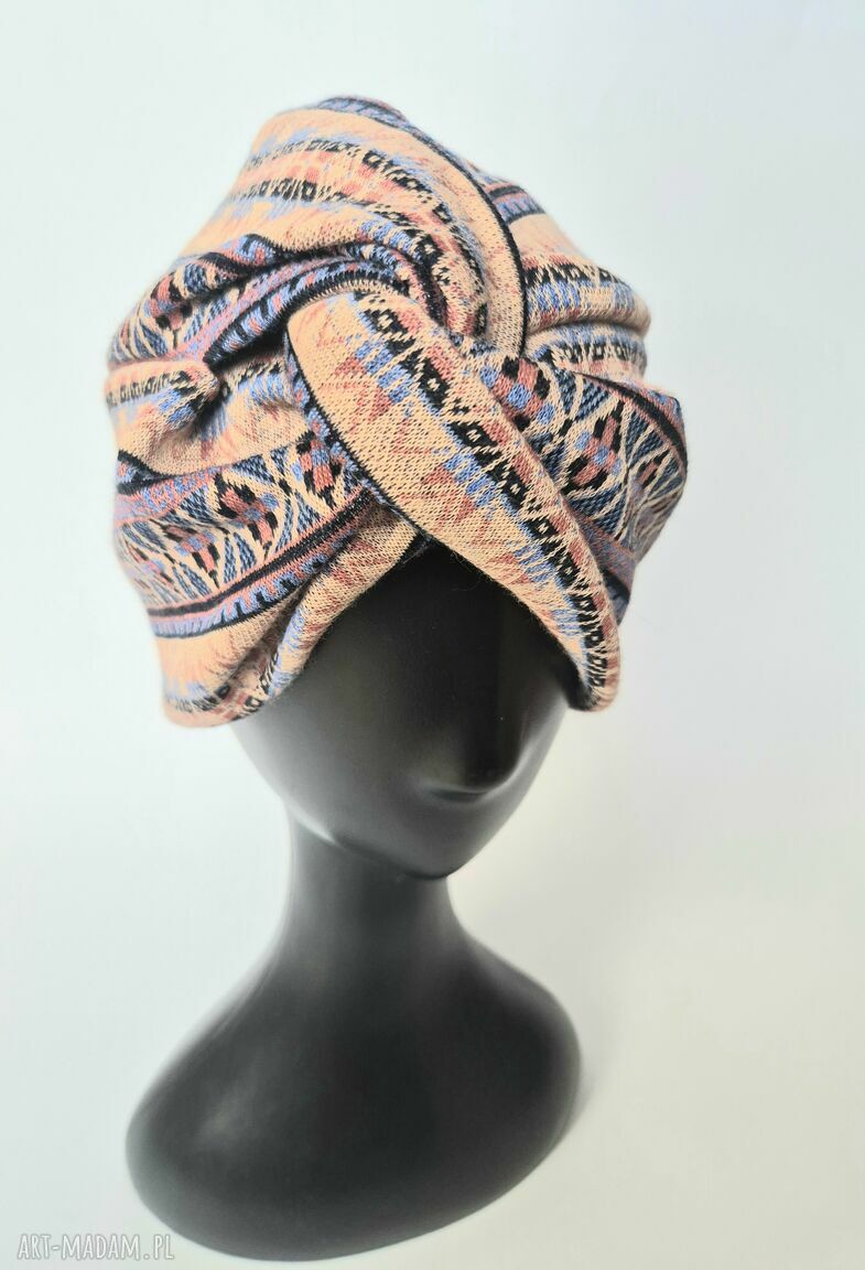 Turban orientalny boho - wiosenny i uniwersalny