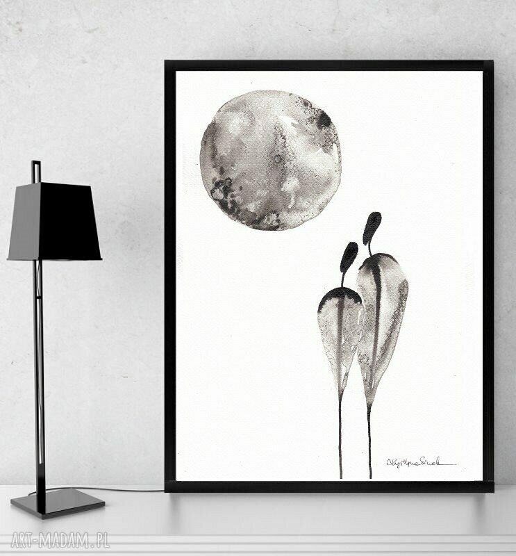 Oryginalna grafika do ramki z cyklu „Relationship” - rysunek tuszem A4