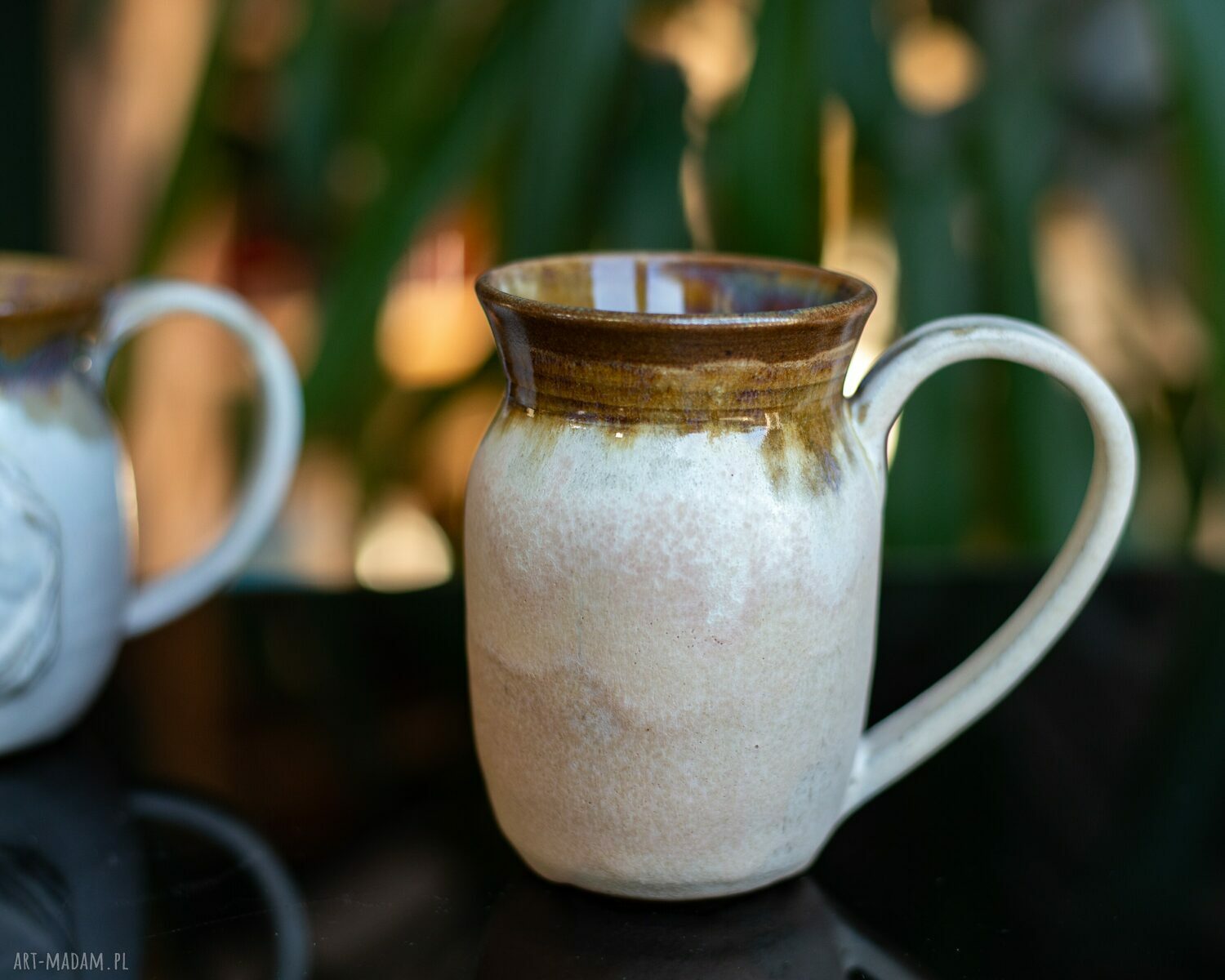 Oryginalny duży kubek Smedabeż 380 ml handmade