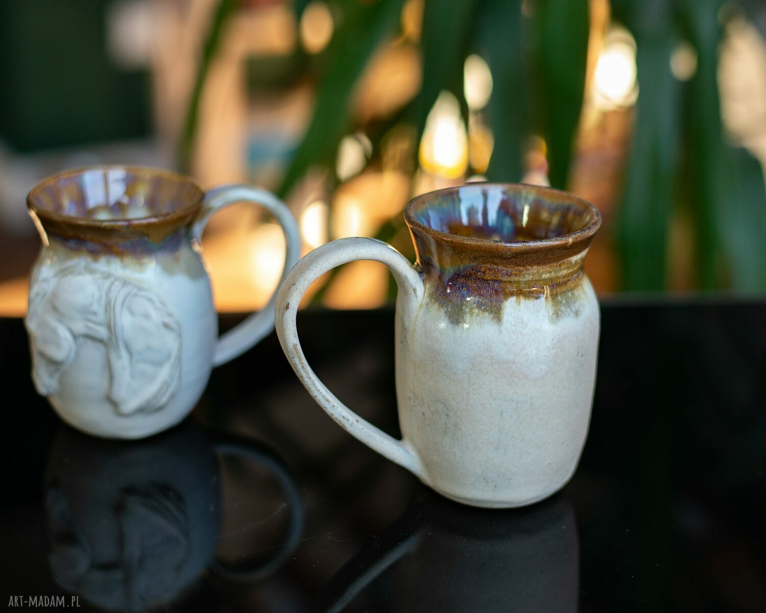 Oryginalny duży kubek Smedabeż 380 ml handmade