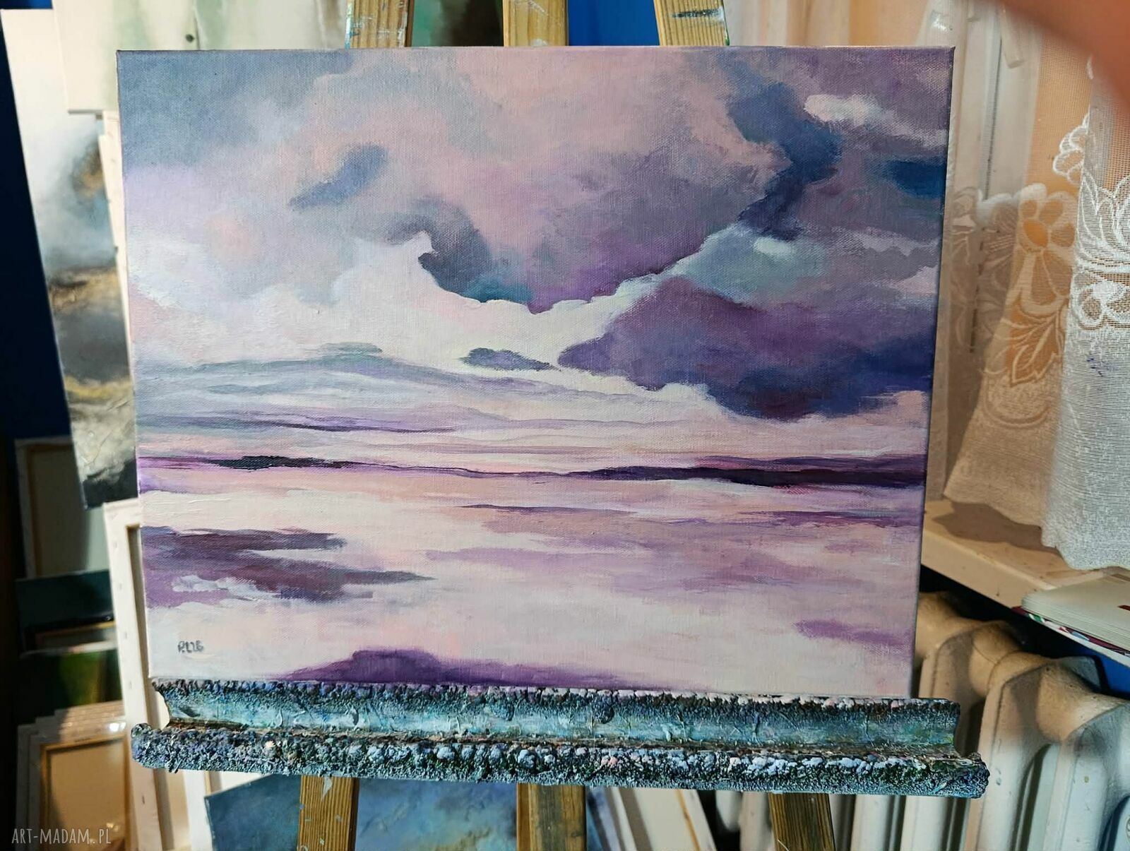 Otchłań - obraz akrylowy 40 x 50 cm na płótnie, gotowy do powieszenia