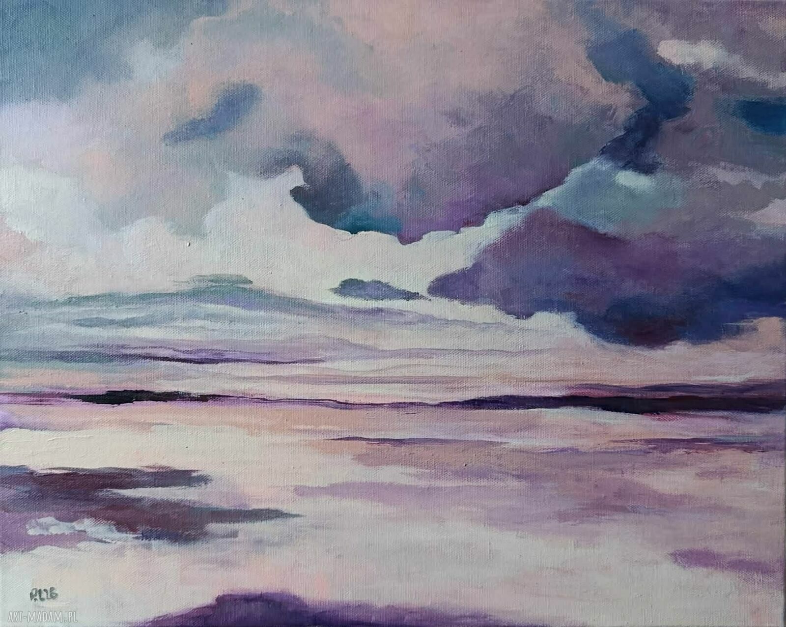 Otchłań - obraz akrylowy 40 x 50 cm na płótnie, gotowy do powieszenia