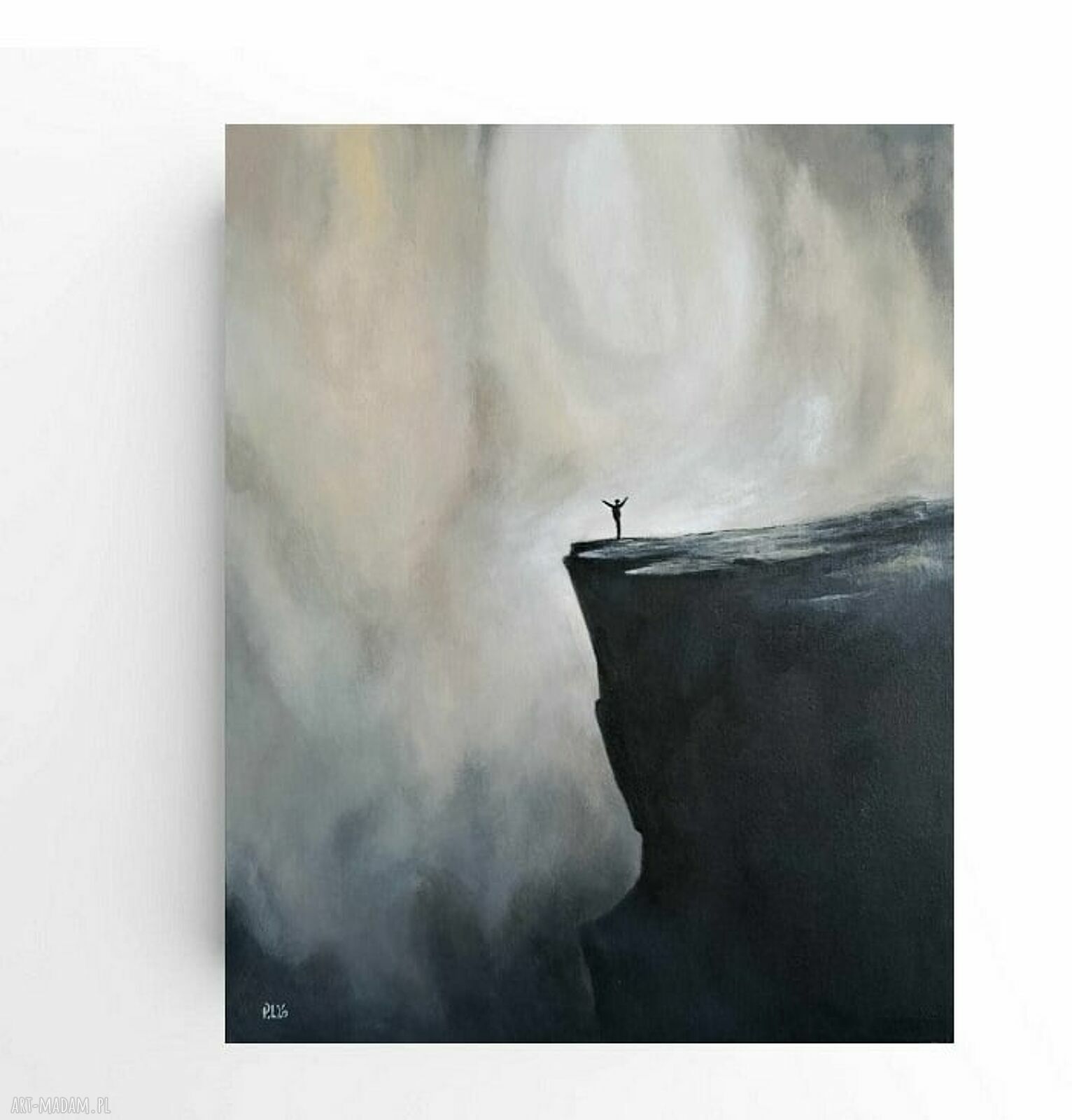 Oto ja - nastrojowy obraz akrylowy na płótnie 50x40 cm