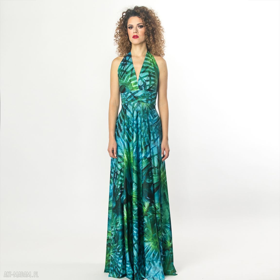Paloma - letnia suknia maxi z elastycznego jerseyu