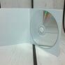 turkusowe scrapbooking kartki etui na płytę cd/dvd
