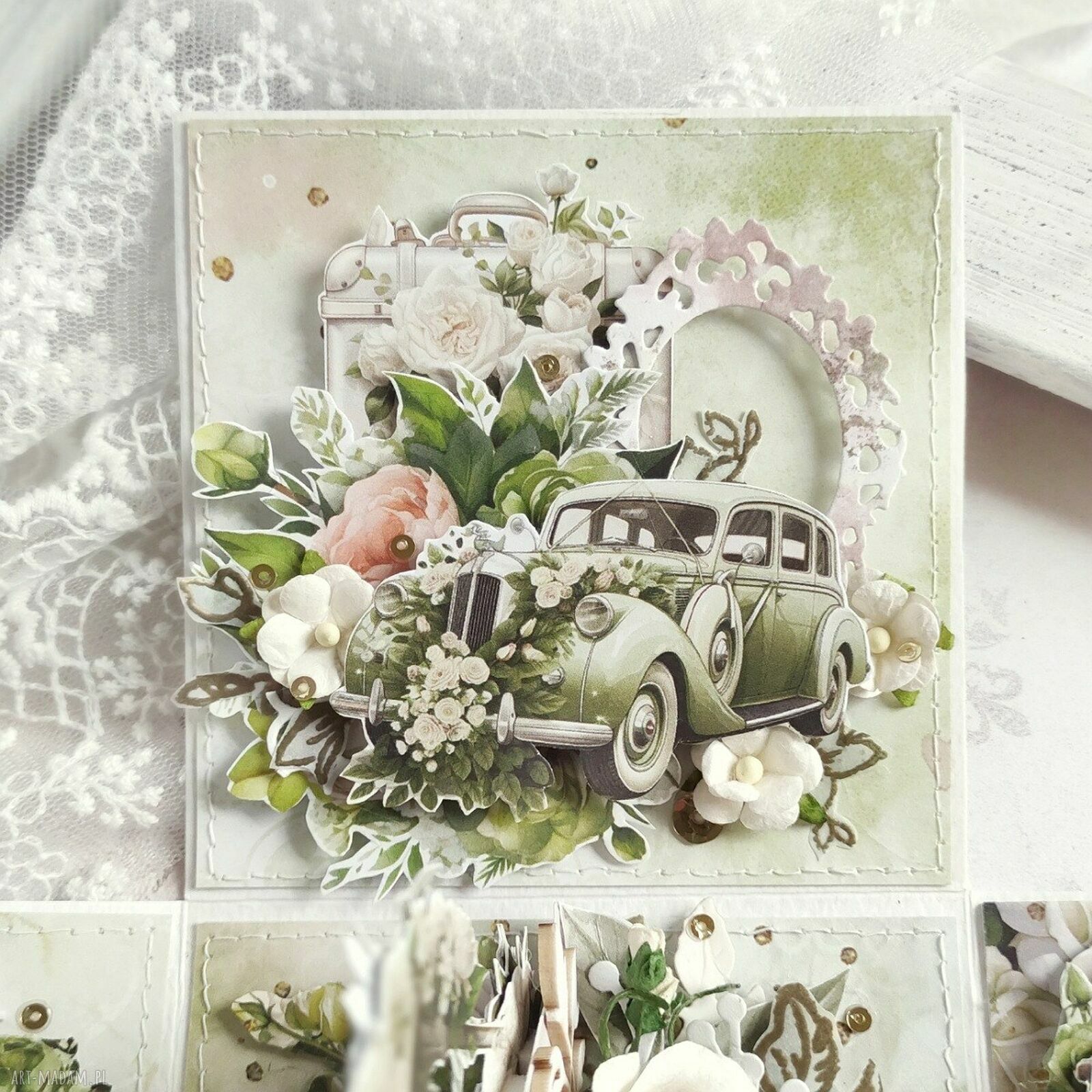 Pamiątka ślubna Magic Box - prezent dla młodej pary 10x10x10 cm