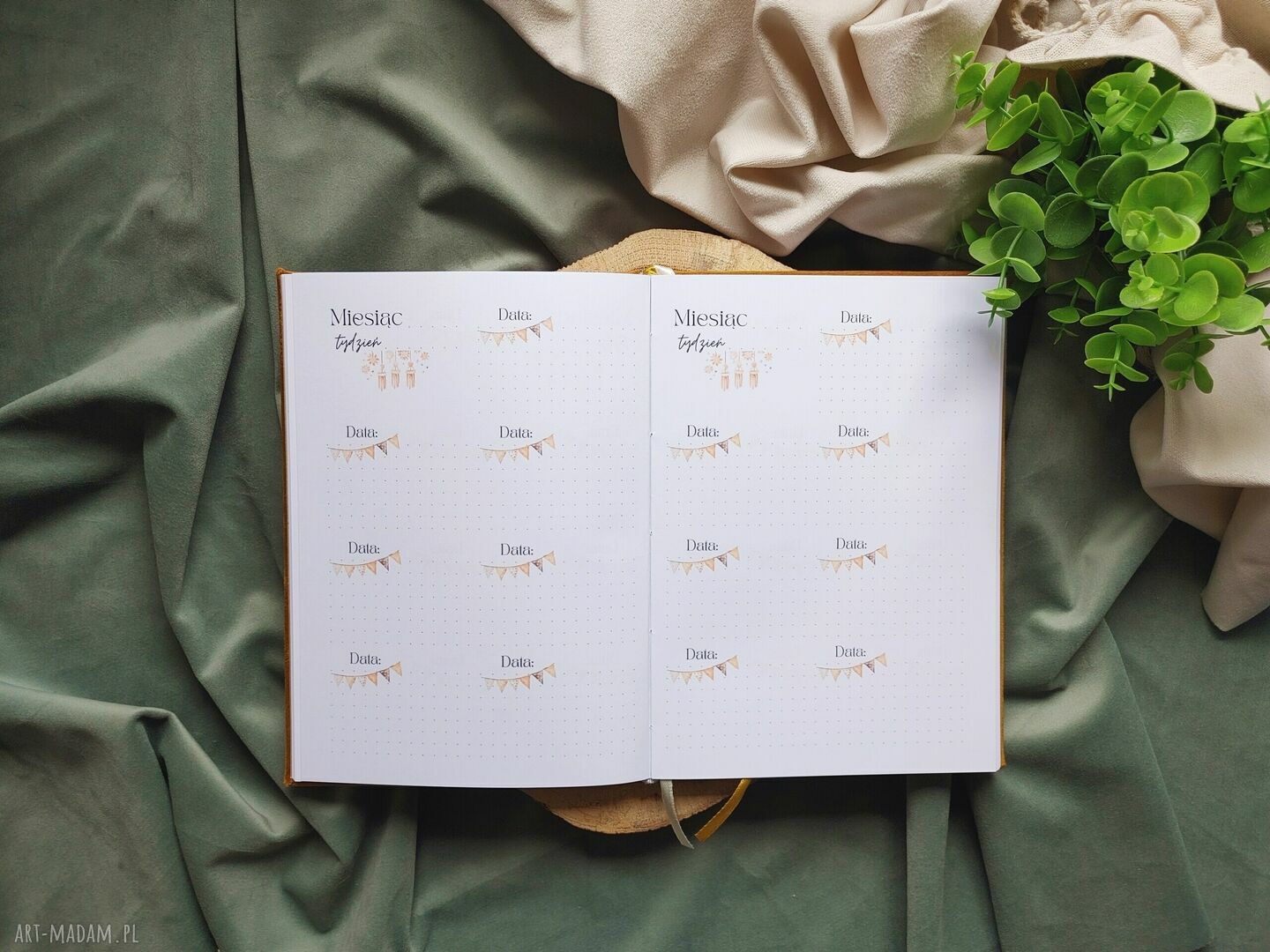 Pamiętnik mamy „Kobieta Mama Ja” - notes A5 handmade