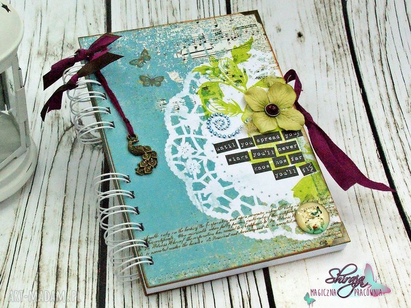 ręcznie wykonane scrapbooking notesy pamiętnik/ notatnik free