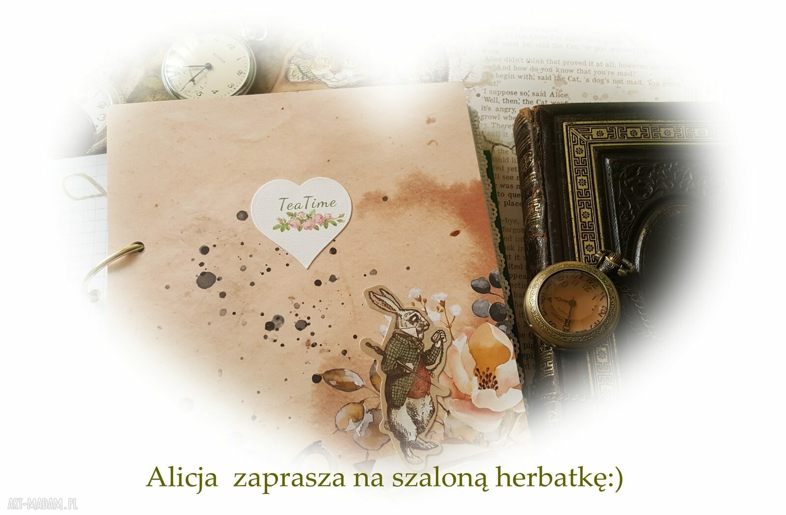 Pamiętnik/ notes /alicja w krainie czarów