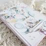 pamiętnik scrapbooking notesy różowe notes na wspomnienia, 885