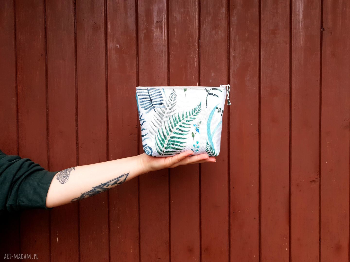 leśna kosmetyczka handmade