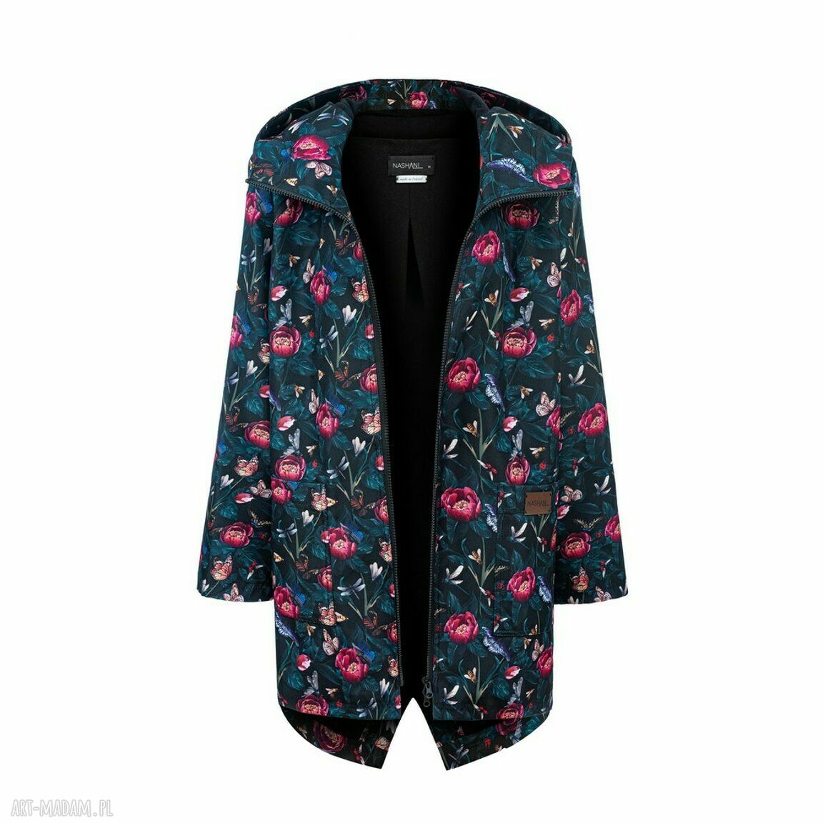 Płaszcz przeciwdeszczowy kurtka wiosenna wodoodporna