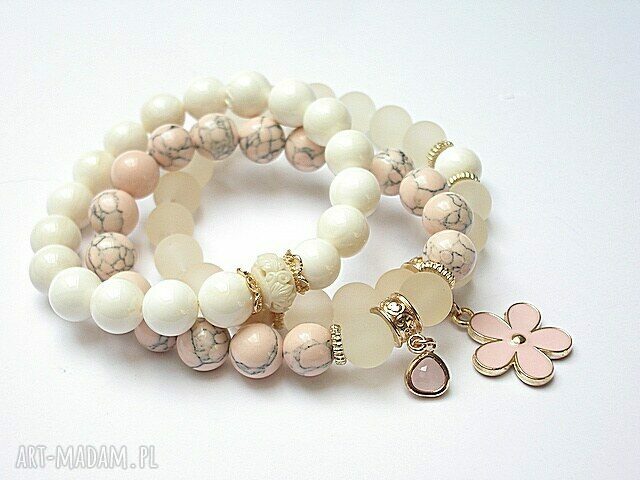 PASTEL FLOWERS /08 2014/ SET Handmade