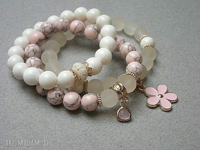 PASTEL FLOWERS /08 2014/ SET Handmade