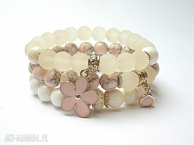 PASTEL FLOWERS /08 2014/ SET Handmade